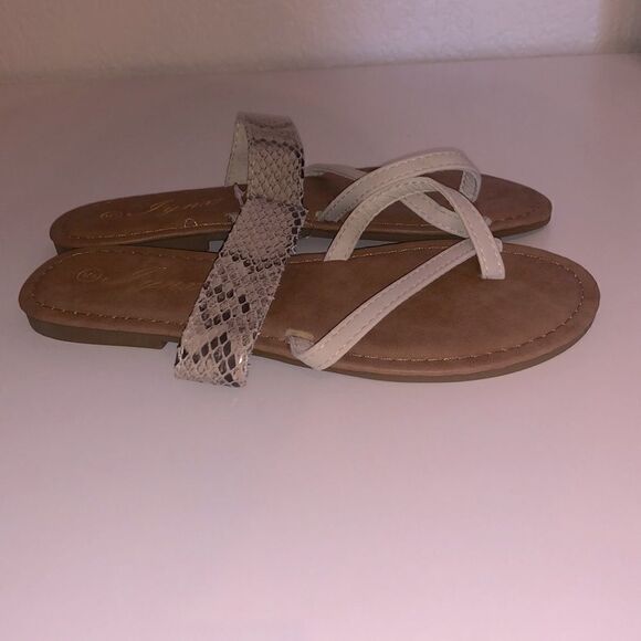NWT Jynx snake skin sandals boutique buy - Picture 3 of 4